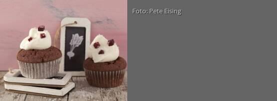 Rezeptbild für "Rote-Bete-Schoko-Muffins"