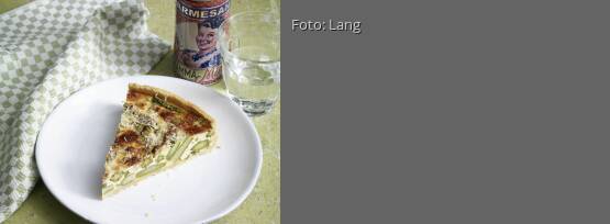 Rezeptbild für "Spargelquiche mit Mascarpone"