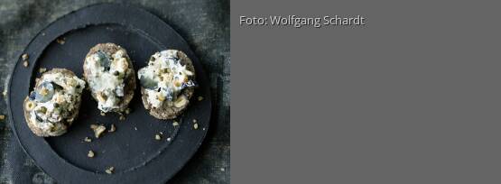 Rezeptbild für "Quark-Gorgonzola-Trauben-Aufstrich"
