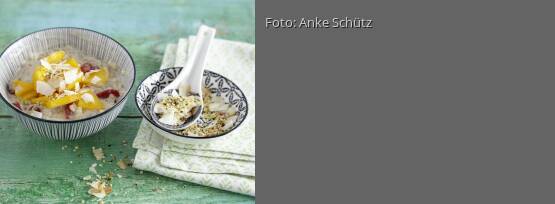 Rezeptbild für "Kokos-Milchreis mit Mango"