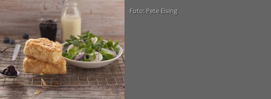 Rezeptbild für "Knusper-Camembert mit Heidelbeeren"