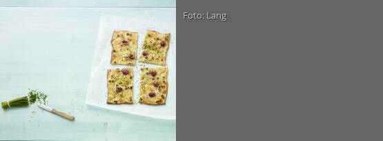 Rezeptbild für "Zwiebelkuchen mit Weintrauben"