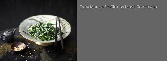 Rezeptbild für "Koreanischer Spinat"