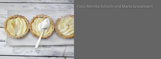 Rezeptbild für "Apfel-Amarettini-Törtchen"