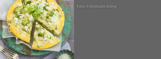 Rezeptbild für "Avocado-Feta-Frittata"