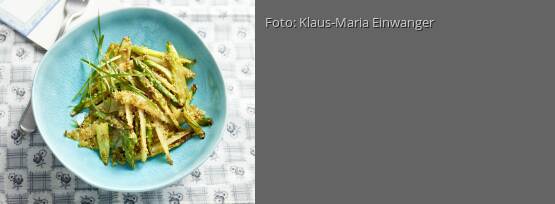 Rezeptbild für "Gebratener Spargel mit Quinoa"