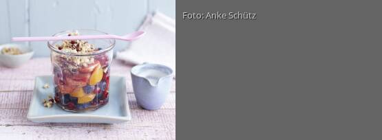 Rezeptbild für "Sommerfrüchte-Crumble"
