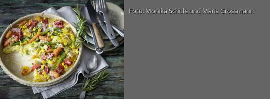 Rezeptbild für "Polenta mit Gemüsekruste"