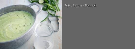 Rezeptbild für "Gurkencremesuppe"