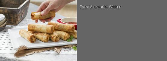 Rezeptbild für "Knusprige Frühlingsrollen"