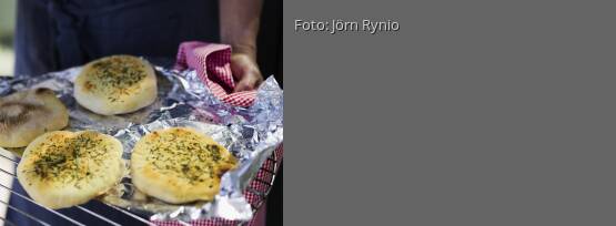 Rezeptbild für "Mini-Focaccia vom Grill"