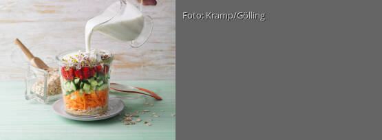 Rezeptbild für "Multikorn-Gemüse-Müsli"