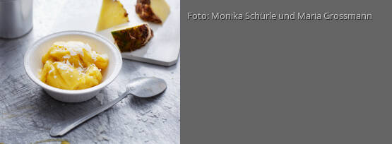 Rezeptbild für "Piña-Colada-Nice-Cream"