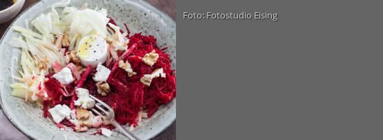 Rezeptbild für "Rote-Bete-Rohkost mit Fenchel"