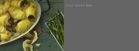 Rezeptbild für "Steinpilz-Kartoffelgratin"