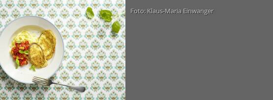 Rezeptbild für "Auberginen-Piccata mit Tagliatelle"