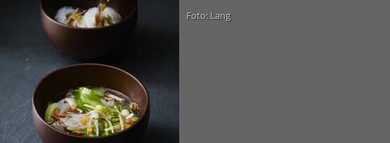 Rezeptbild für "Asiasuppe mit Glasnudeln"