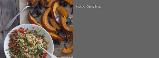 Rezeptbild für "Hirsesalat mit Kürbis und Limettendressing"