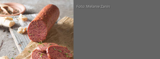 Rezeptbild für "Veggi-Fenchelsalami"