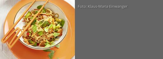 Rezeptbild für "Gebratene Nudeln mit Pak Choi"