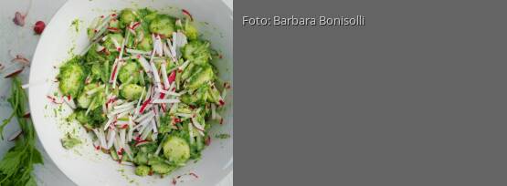 Rezeptbild für "Bunter Kartoffelsalat mit Radieschen"