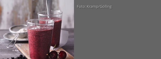 Rezeptbild für "Kirsch-Smoothie mit Stachelbeeren mit Aronia"