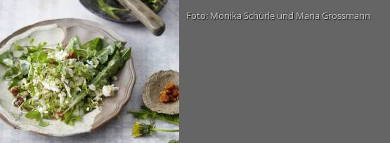 Rezeptbild für "Löwenzahnsalat mit Blumenkohl"