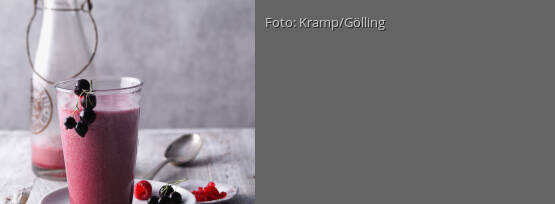 Rezeptbild für "Beeren-Smoothie mit Granatapfel, Acai und Birkensüß"