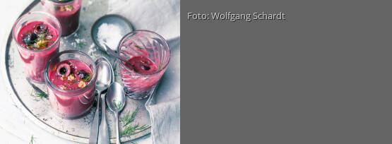 Rezeptbild für "Kalte Rote-Bete-Suppe"