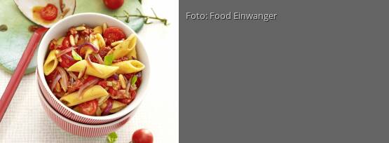 Rezeptbild für "Zwiebel-Tomaten-Pasta"