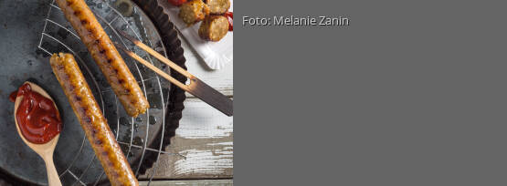 Rezeptbild für "Grobe Soja-Bratwurst"