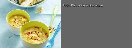 Rezeptbild für "Scharfe Linsen-Ananas-Suppe"