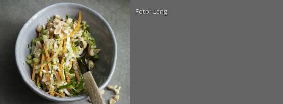 Rezeptbild für "Asiasalat mit Limettendressing"