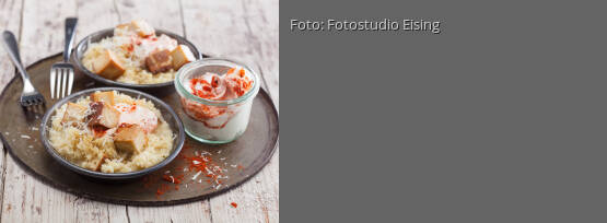 Rezeptbild für "Bulgur mit Räuchertofu"