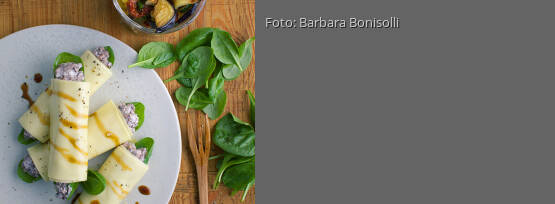 Rezeptbild für "Gefüllte Nudelrollen"