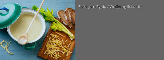 Rezeptbild für "Käsesuppe mit Sellerie"