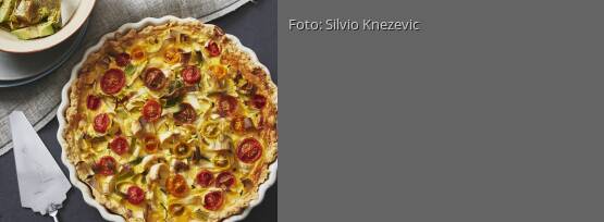 Rezeptbild für "Tomaten-Lauch-Tarte"
