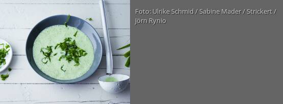Rezeptbild für "Basilikum-Dickmilch-Suppe"