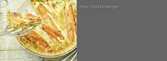 Rezeptbild für "Zuckerschoten-Möhren-Tarte"