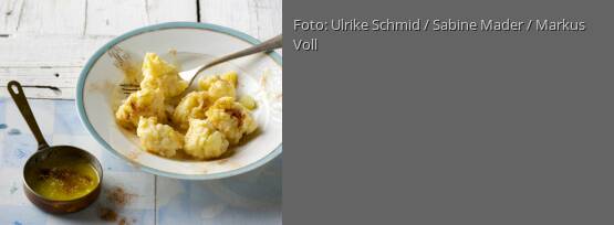 Rezeptbild für "Apfelnocken mit Zimtbutter"