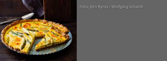 Rezeptbild für "Tarte mit grünem Spargel"