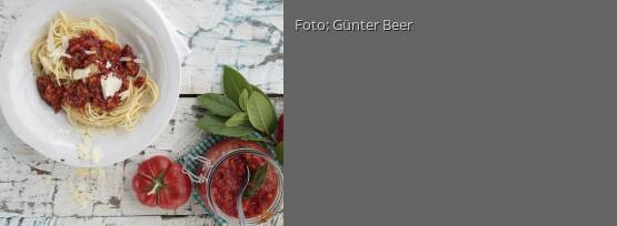 Rezeptbild für "Spaghetti mit Shiitake-Bolognese"