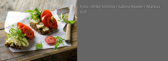 Rezeptbild für "Bruschetta mit Tofu und Rucola"