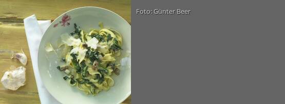 Rezeptbild für "Spinat-Spaghetti mit Seitan"