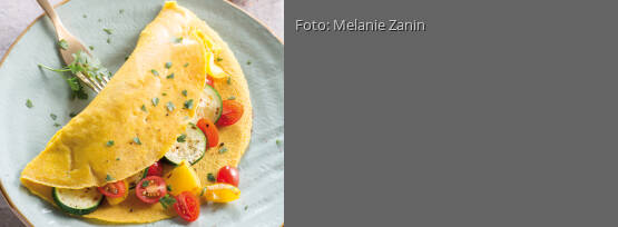 Rezeptbild für "Kichererbsen-Omelett"