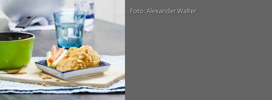 Rezeptbild für "Tempeh mit Erdnusssauce"