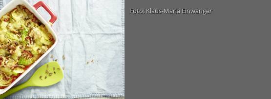 Rezeptbild für "Überbackener Wirsing mit Pilzen"