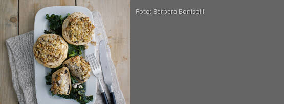 Rezeptbild für "Gefüllte Champignons"