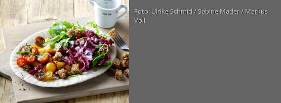 Rezeptbild für "Tomatensalat mit Gorgonzolacreme"