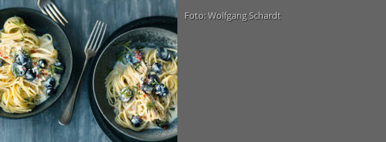 Rezeptbild für "Spaghetti mit scharfer Gorgonzola-Sahne"